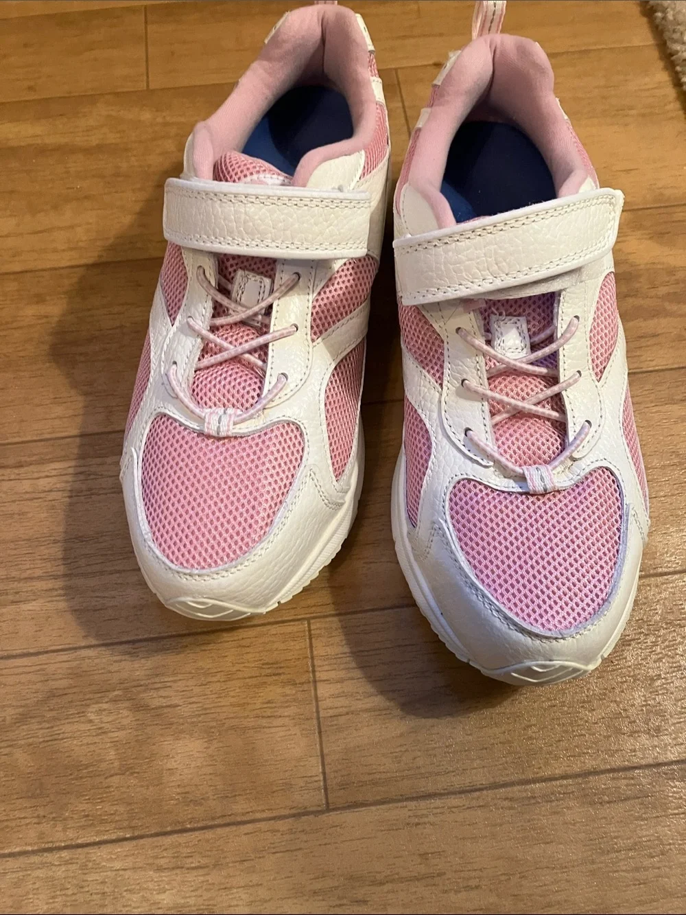 Dr. Comfort Women’s 10W Pink & White Victory Athletic Dual Closure System Shoe-